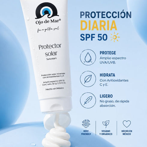 Protector Solar FPS 50+