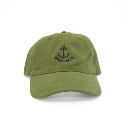 Gorra "Coast Club" – Verde Olivo