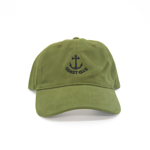 Gorra "Coast Club" – Verde Olivo